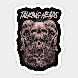 TALKING HEADS BAND Sticker